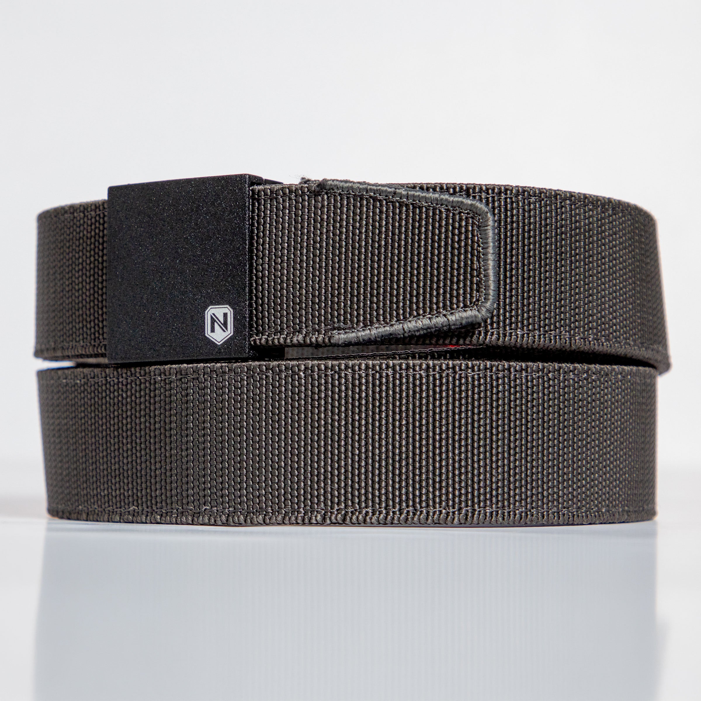 Contender Supreme Grey EDC Ratchet Belt 1.5" [38mm]