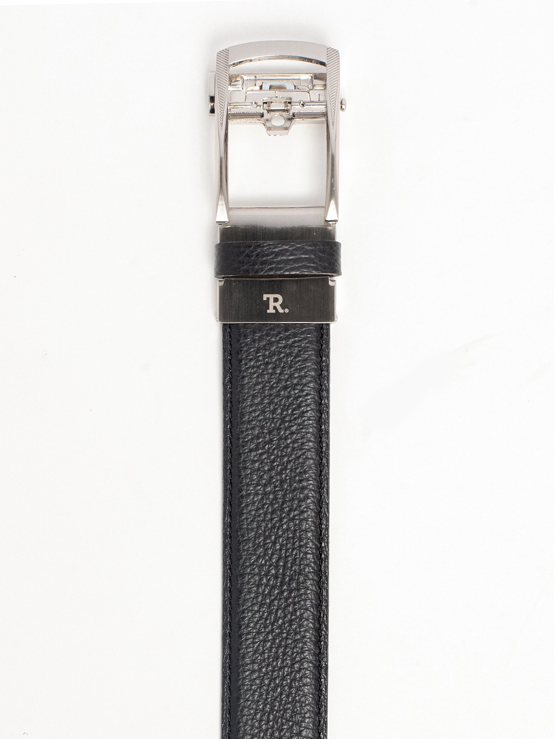 Onyx Noir Dress Ratchet Belt, 1.38