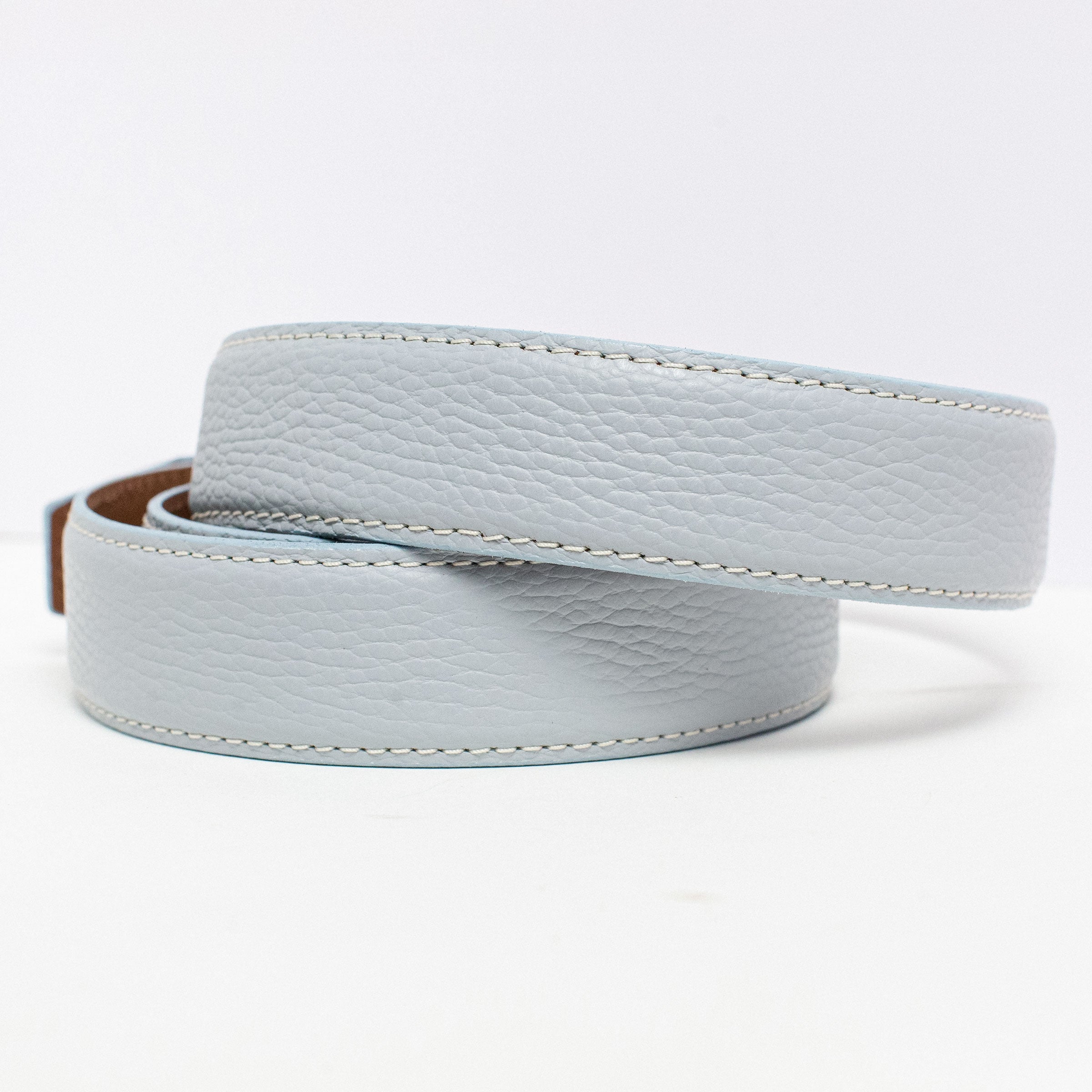 【Oblada】OBLADA SLIDE BELT Dickies Men's Synthetic Leather Drop Edge Belt with Snap Closure