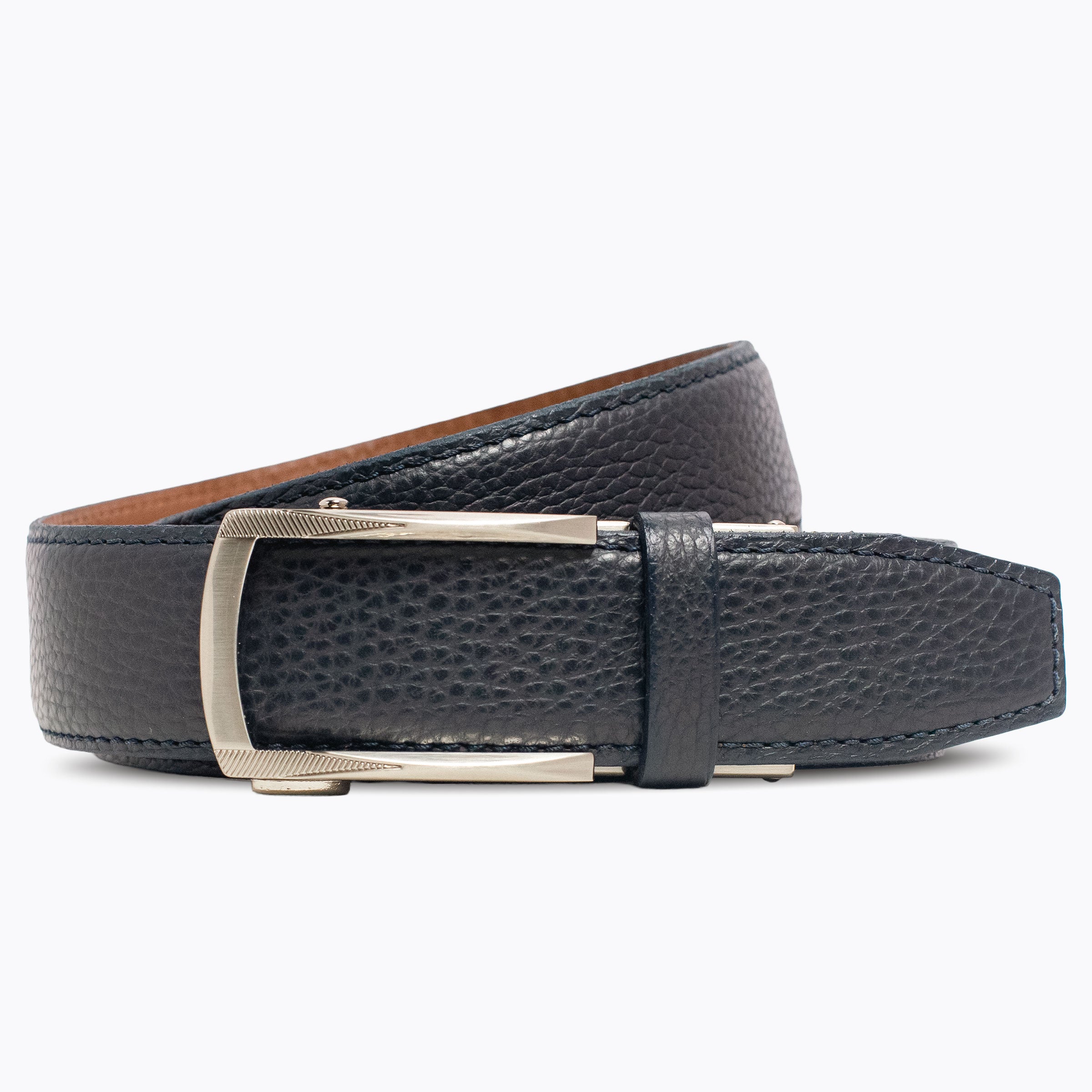 Cobalt Crest Dress Ratchet Belt, 1.38" Strap [35mm]