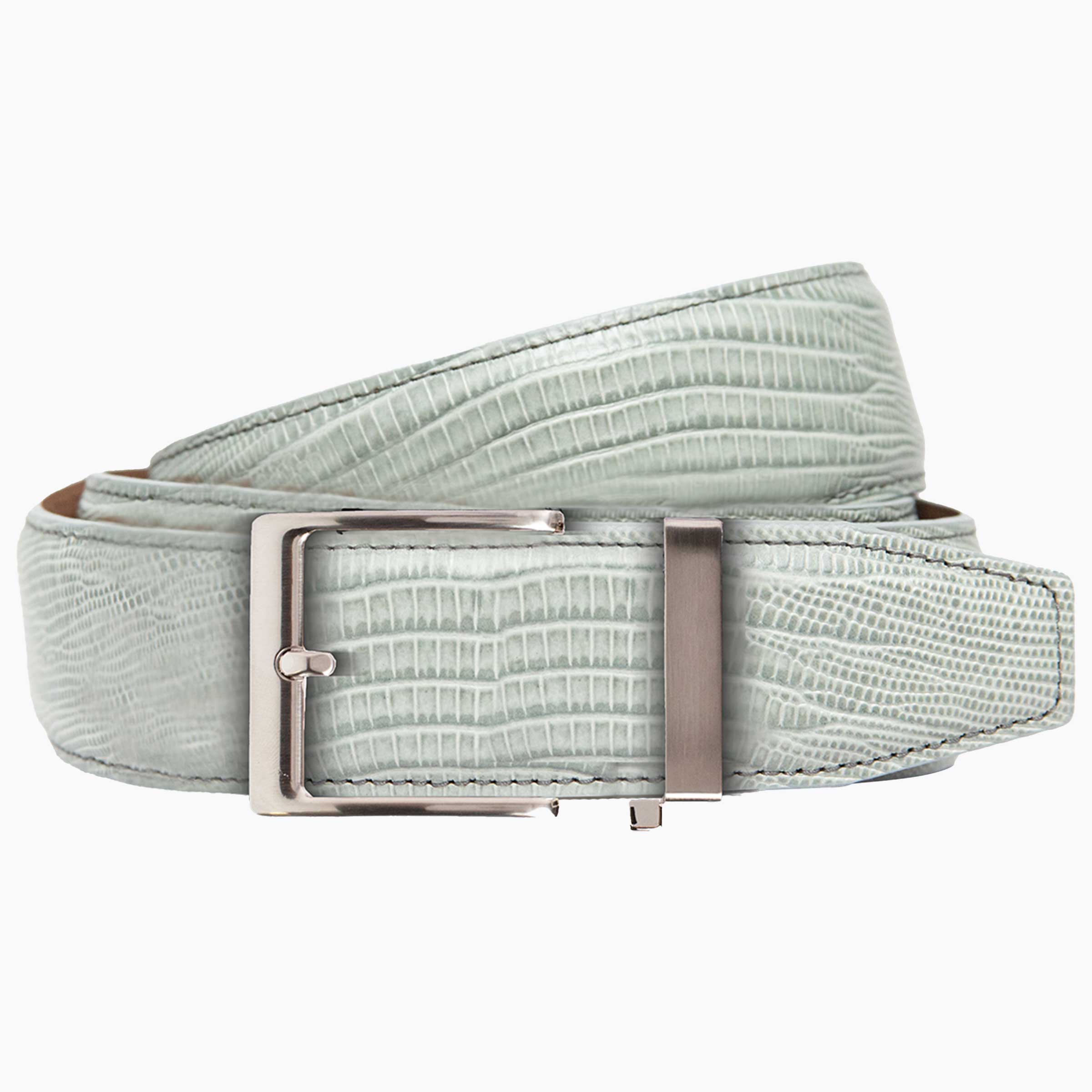 mens grey dress belt Grey Men's Belts