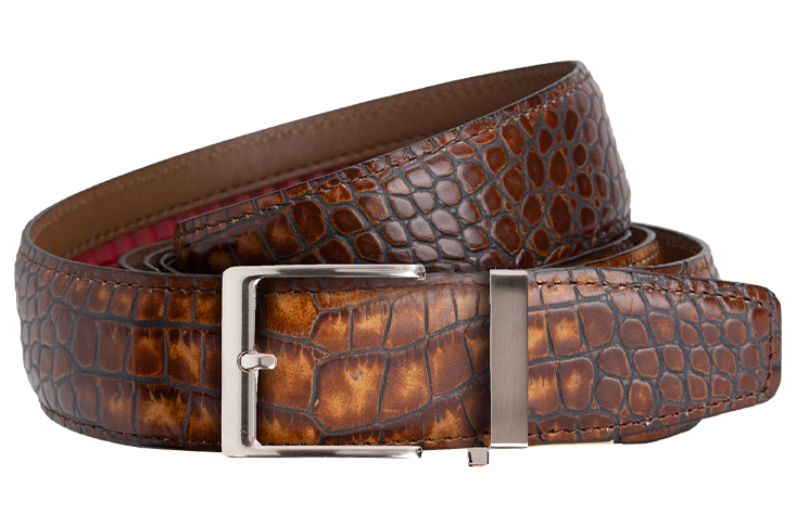 Kayiman Brown V2, 40mm Strap, Luxury Belt
