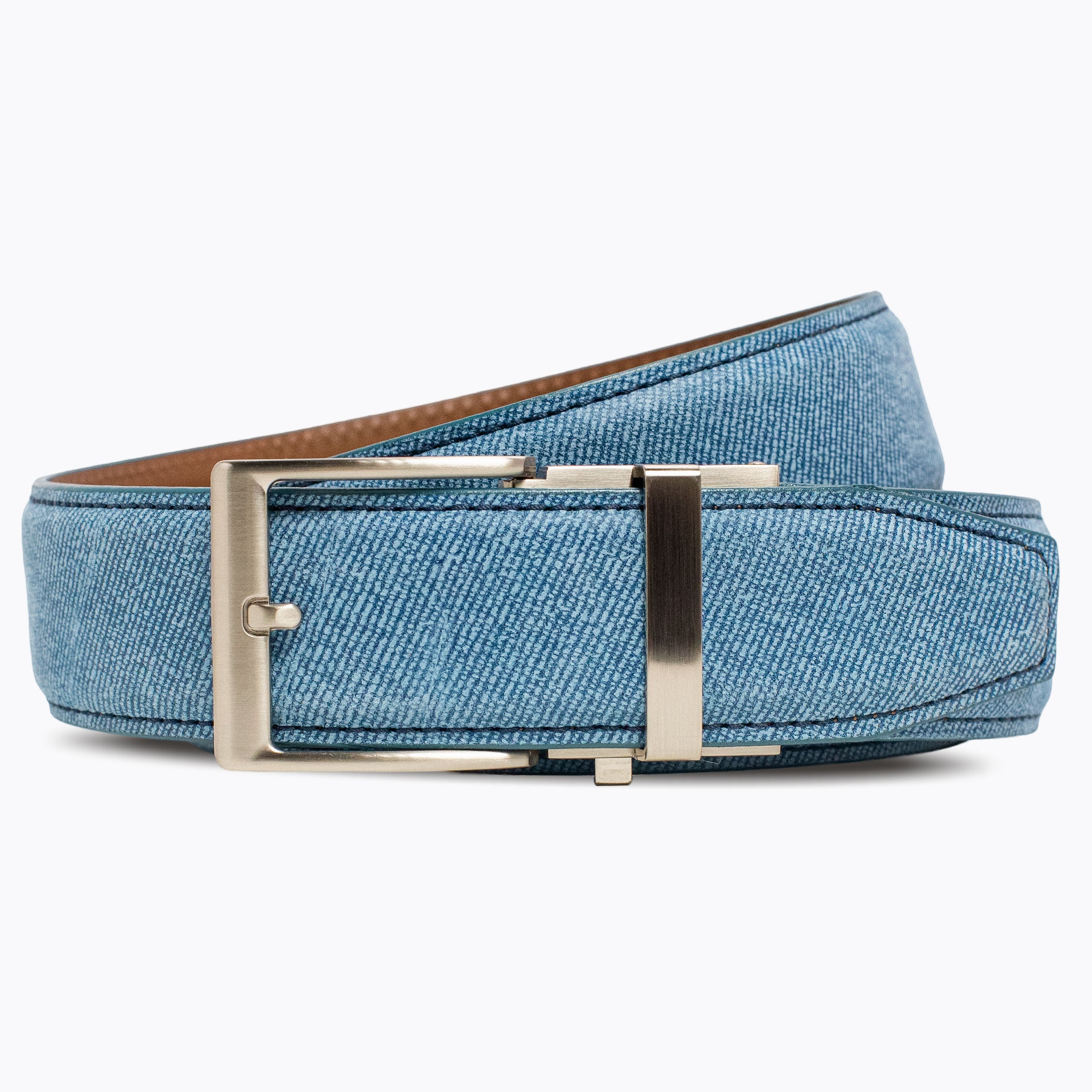 Denim Luxe Dress Ratchet Belt 1.575