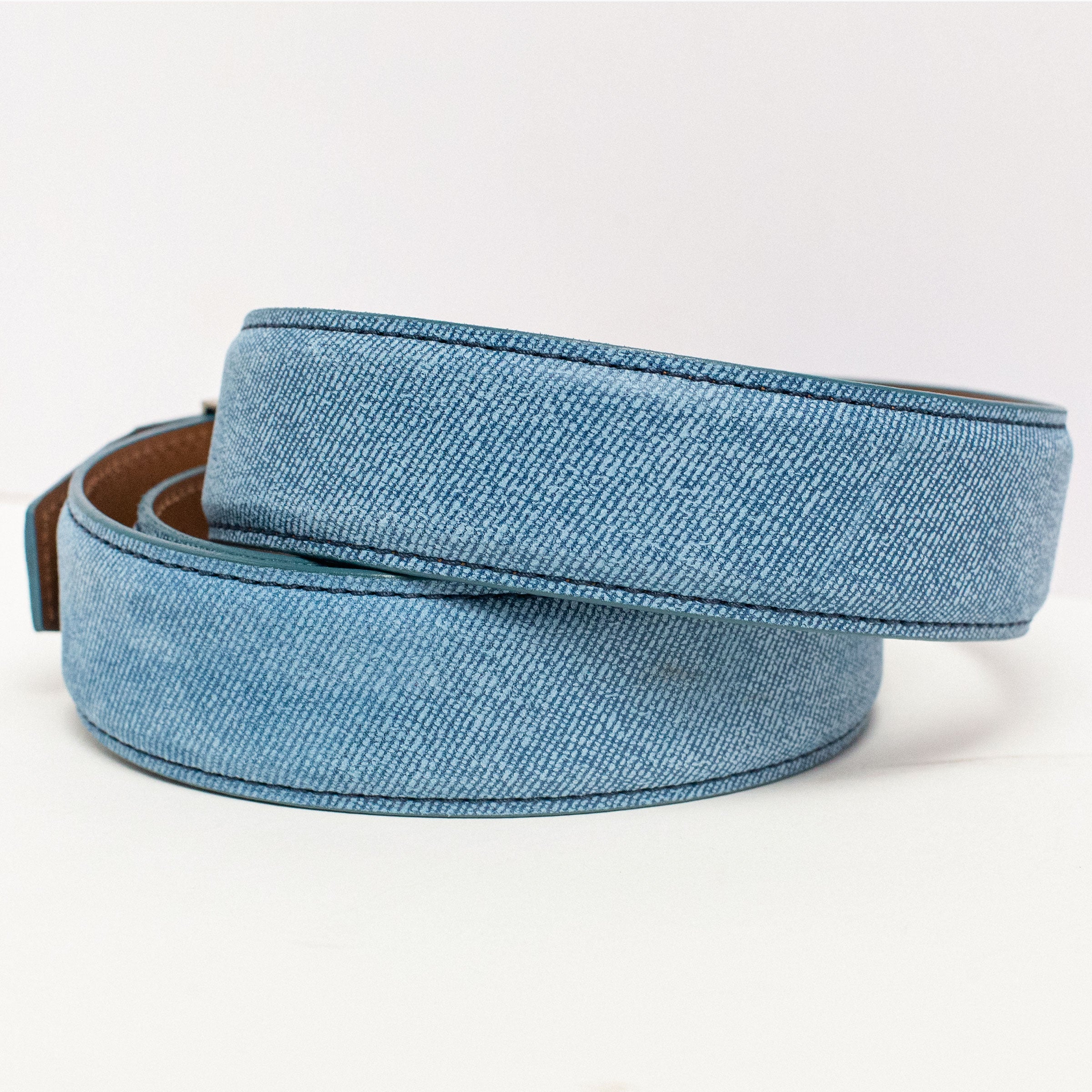 Denim Luxe Dress Ratchet Belt 1.575" Strap [40mm]