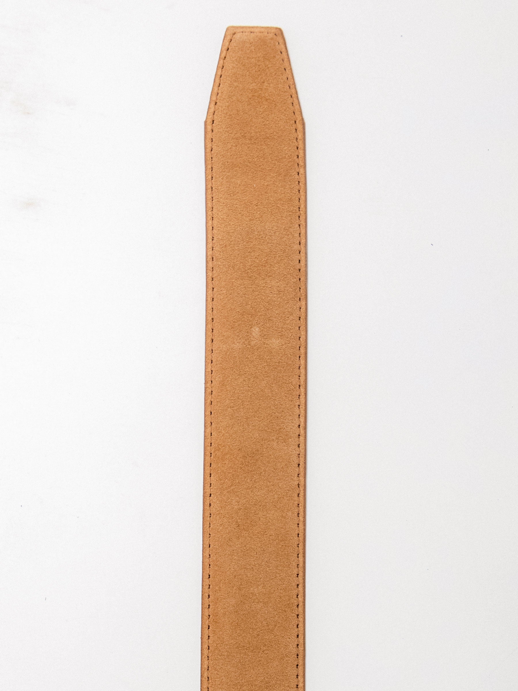 Desert Regent Suede Tan Leather Dress Belt, 1.575" [40mm]