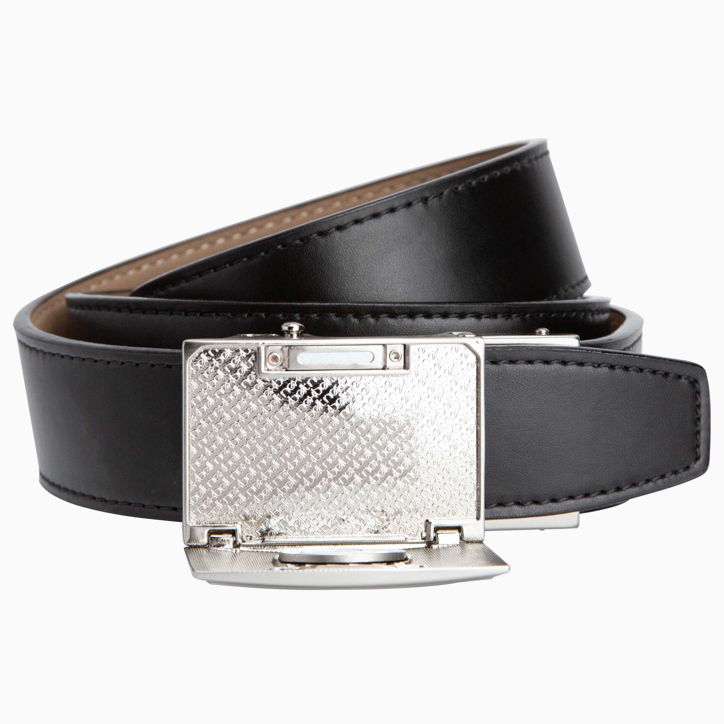 Go-In Shield Black Golf Ratchet Belt 1.38" [35mm]