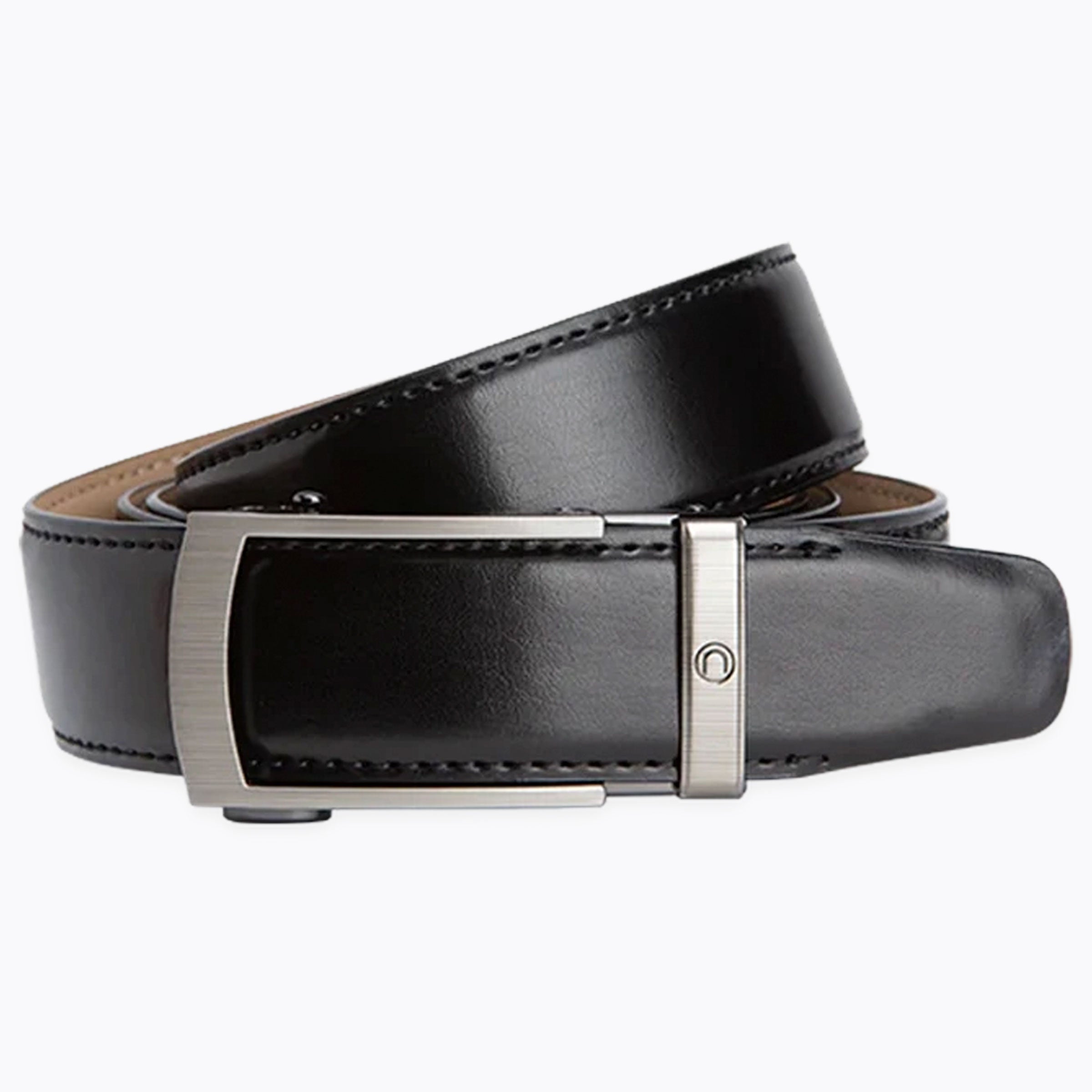 Vetica Black, 1 3/8" Strap, Dress Ratchet Belt