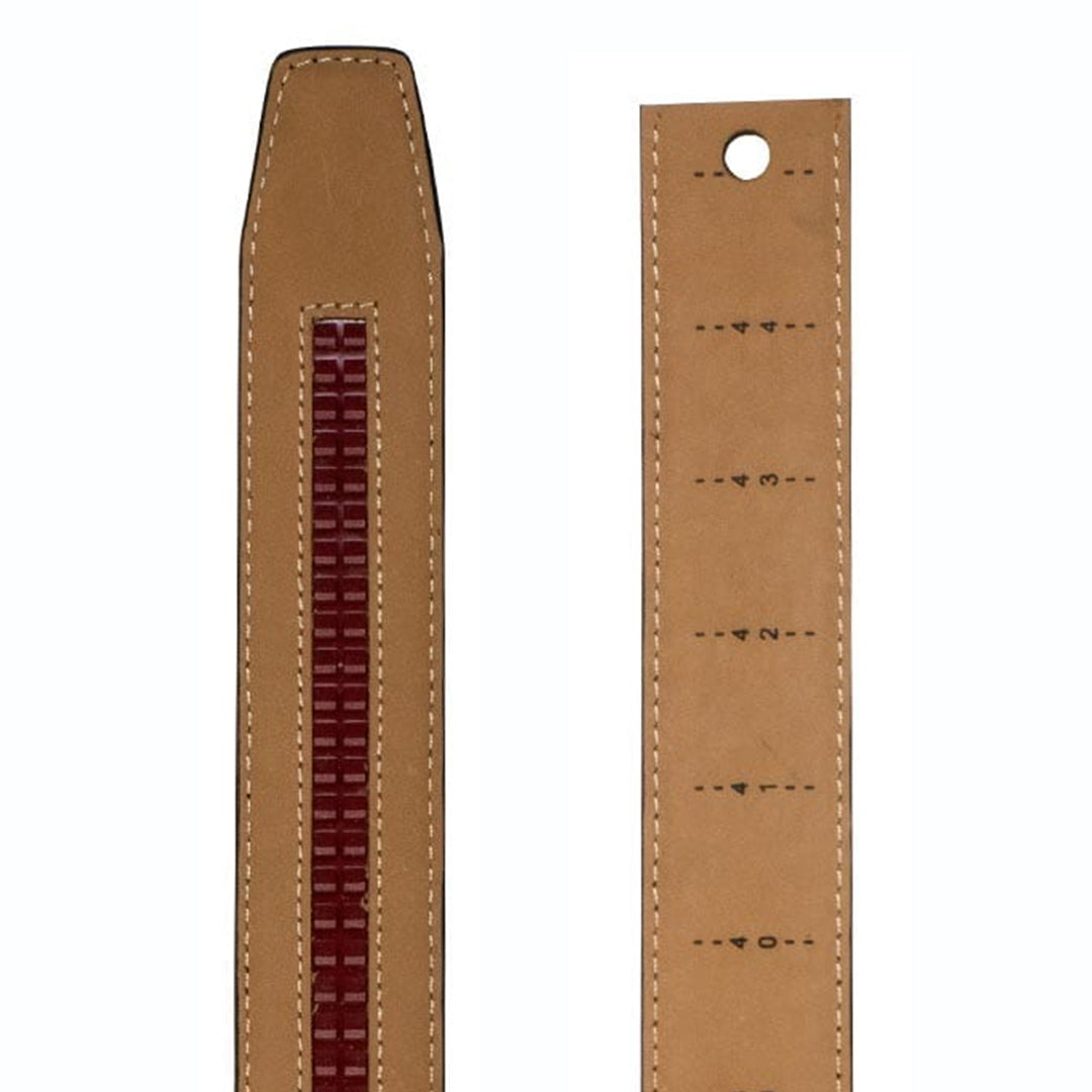 Cayman Brown & Tan V2, 1 3/8" Strap, Dress Belt