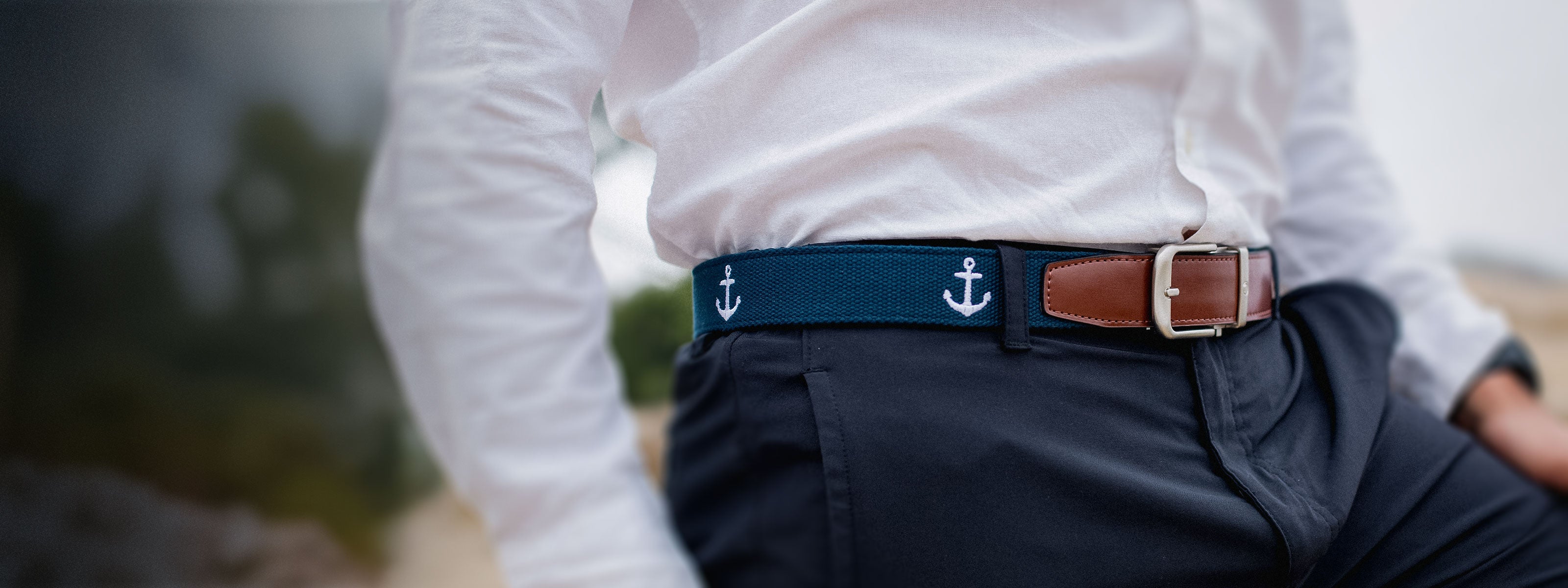 New Newport Canvas Belts. From the tee box to the boardwalk—this belt's ready to go.