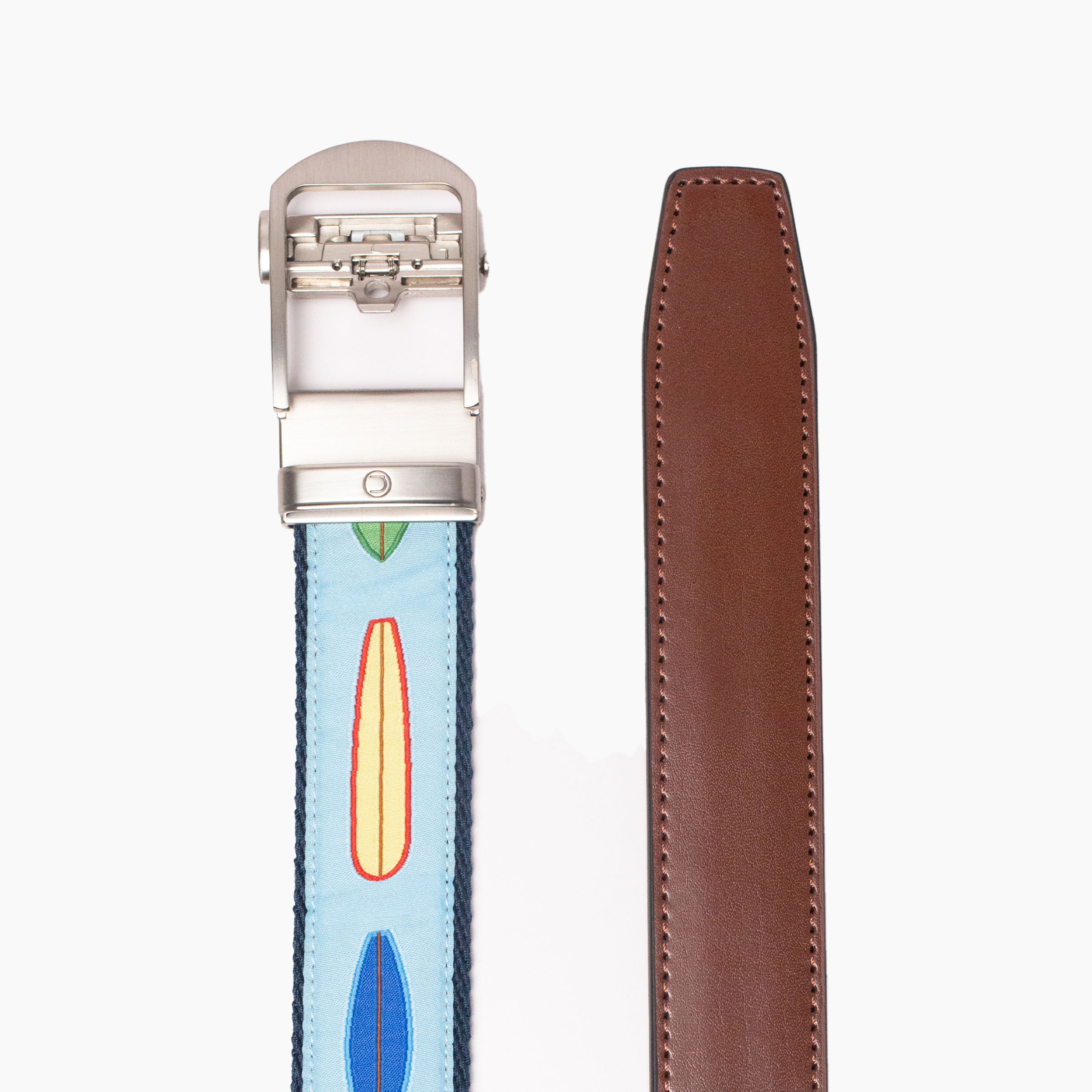 Hampton Wave Rider Ribbon Ratchet Belt 1.38" [35mm]