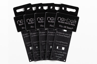 Nexbelt Accessories Black Nexbelt Closet Belt Hanger (5-Pack)