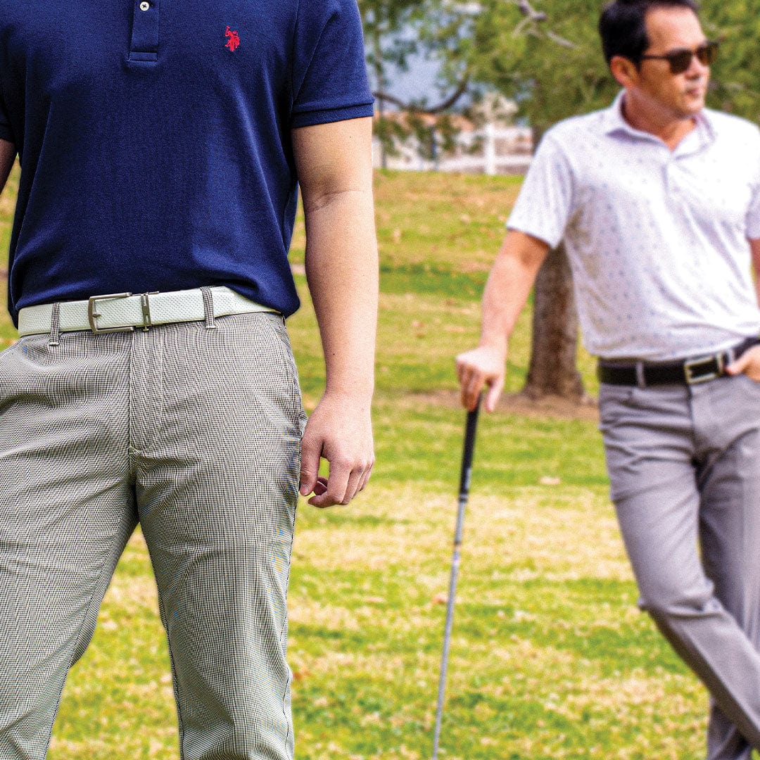 Birdie Matte White | White Golf Belt