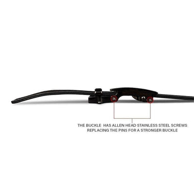 Nexbelt Gun Belt Fits up to 50" waist / Black Bond Carbon Black EDC Belt