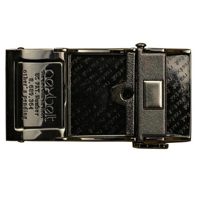 Colorado Shield Gunmetal Beveled Buckle, Fits 1 3/8" Straps