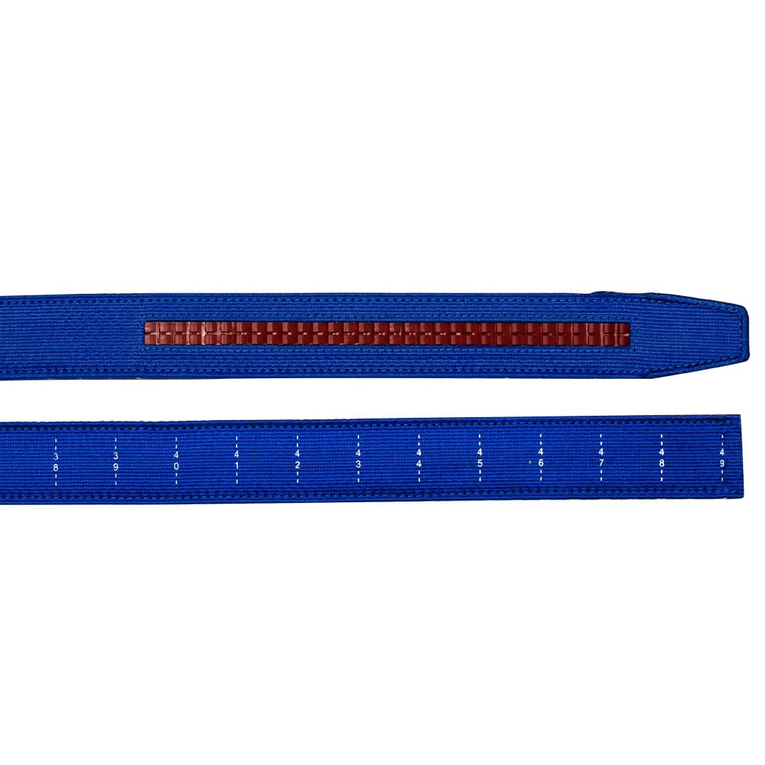 Blue & White Braided Belt