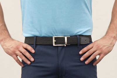 Nexbelt Casual Belt Fits up to 50" waist / Grey NEW! Braided Belt Grey 2.0