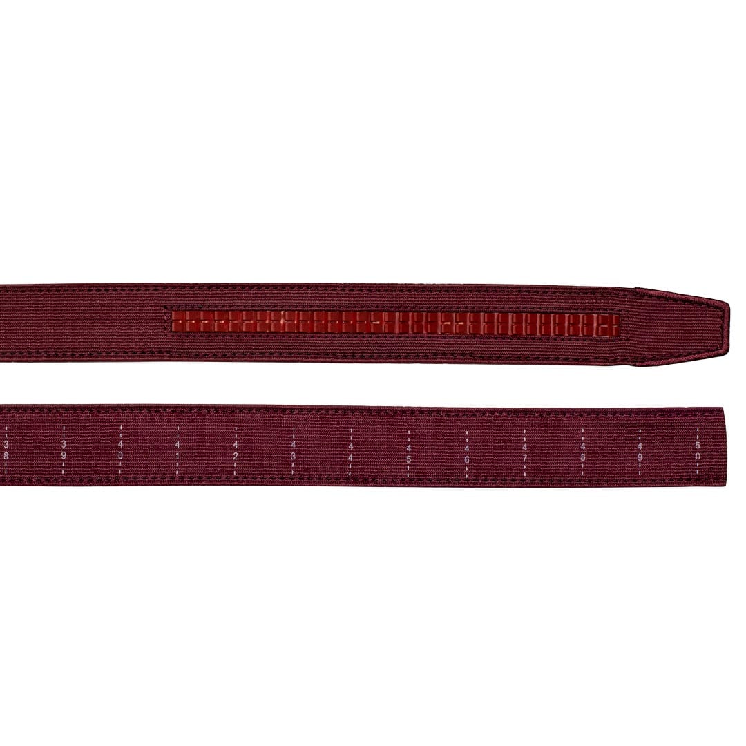 Maroon Braided Belt