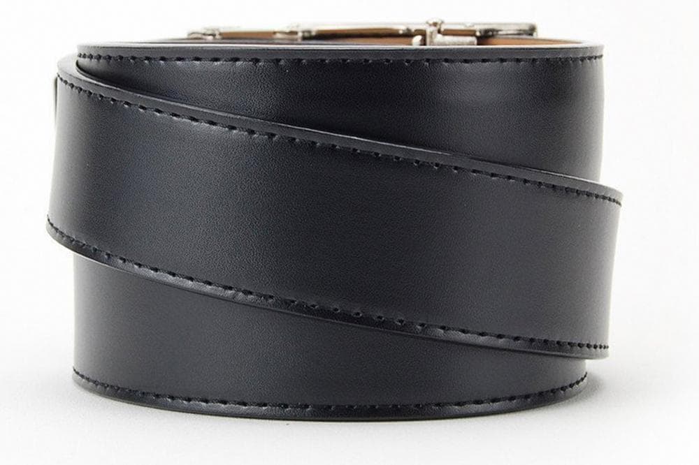 Nexbelt Dress Belt Black / Fits up to 45" waist USA Heritage Black Aston Black Dress Belt