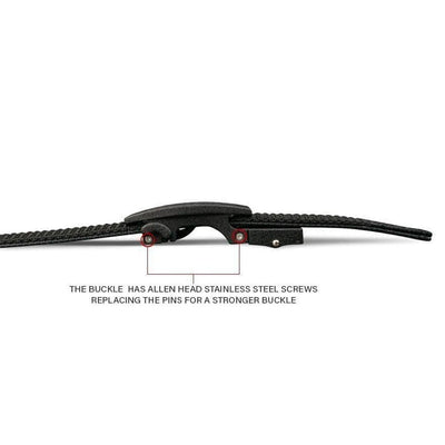 Nexbelt Gun Belt Black / Fits up to 50" waist / Nylon Titan BD Black PreciseFit™ EDC Belt